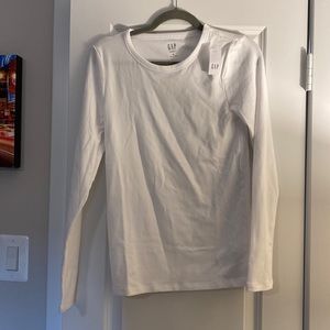 GAP basic white long sleeved